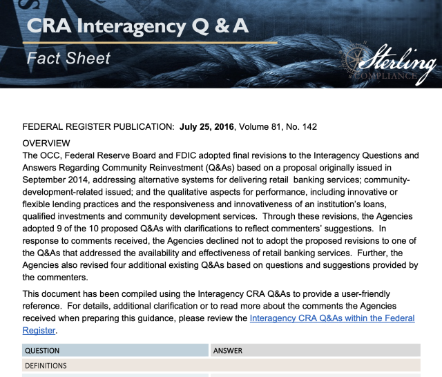 CRA Document Preview